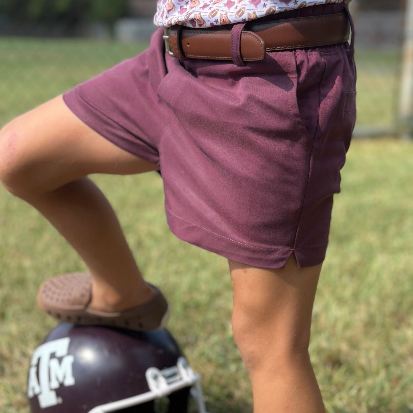 Midnight Maroon Scout Short