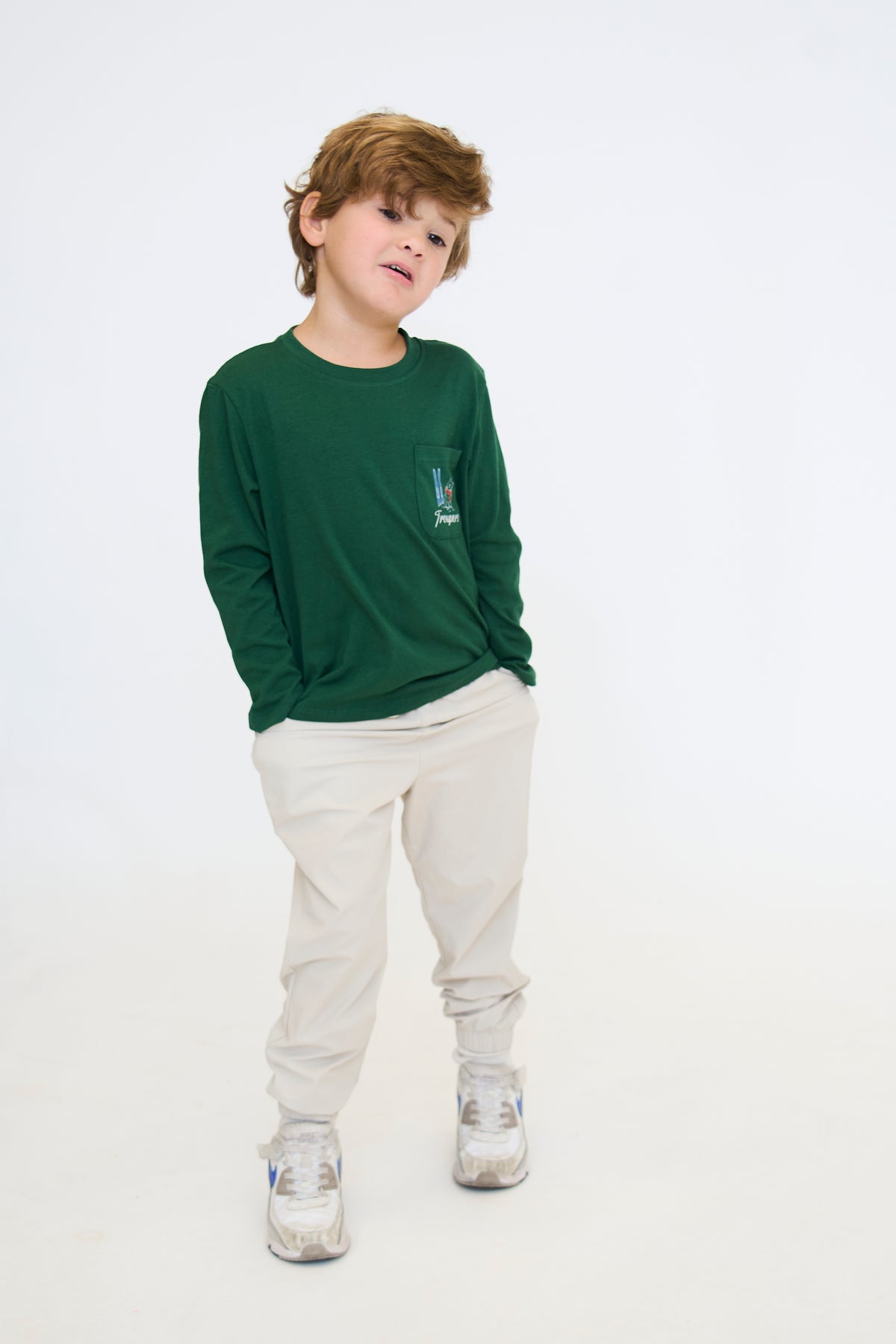 Ski Dog Long Sleeve Ace T-Shirt