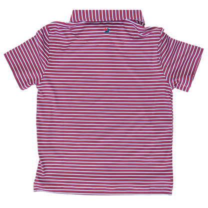 Maroon and Navy Heritage Polo