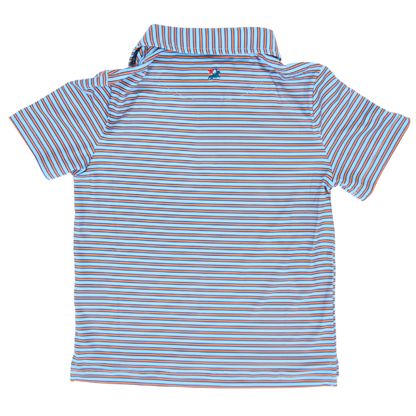Blue and Orange Heritage Polo