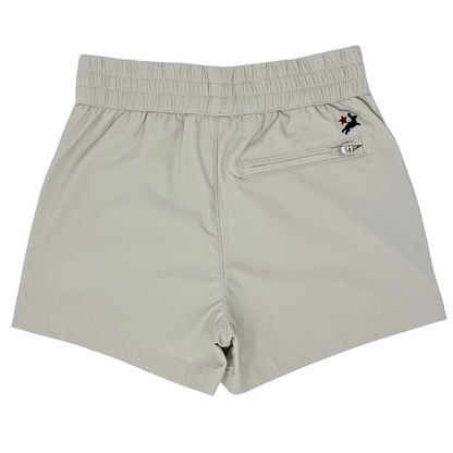 boys lightweight athletic shorts khaki