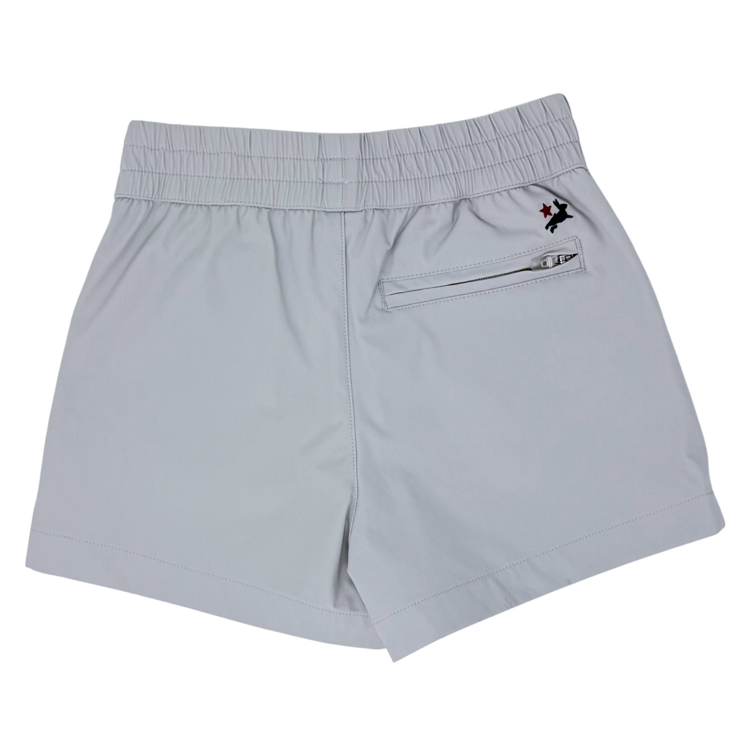 boys lightweight athletic shorts Grey